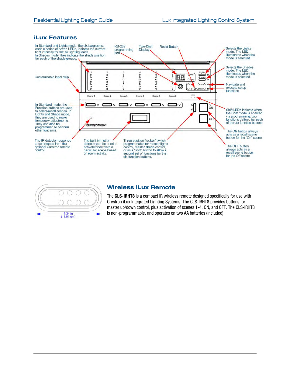 Crestron electronic Residential Lighting User Manual | Page 47 / 83
