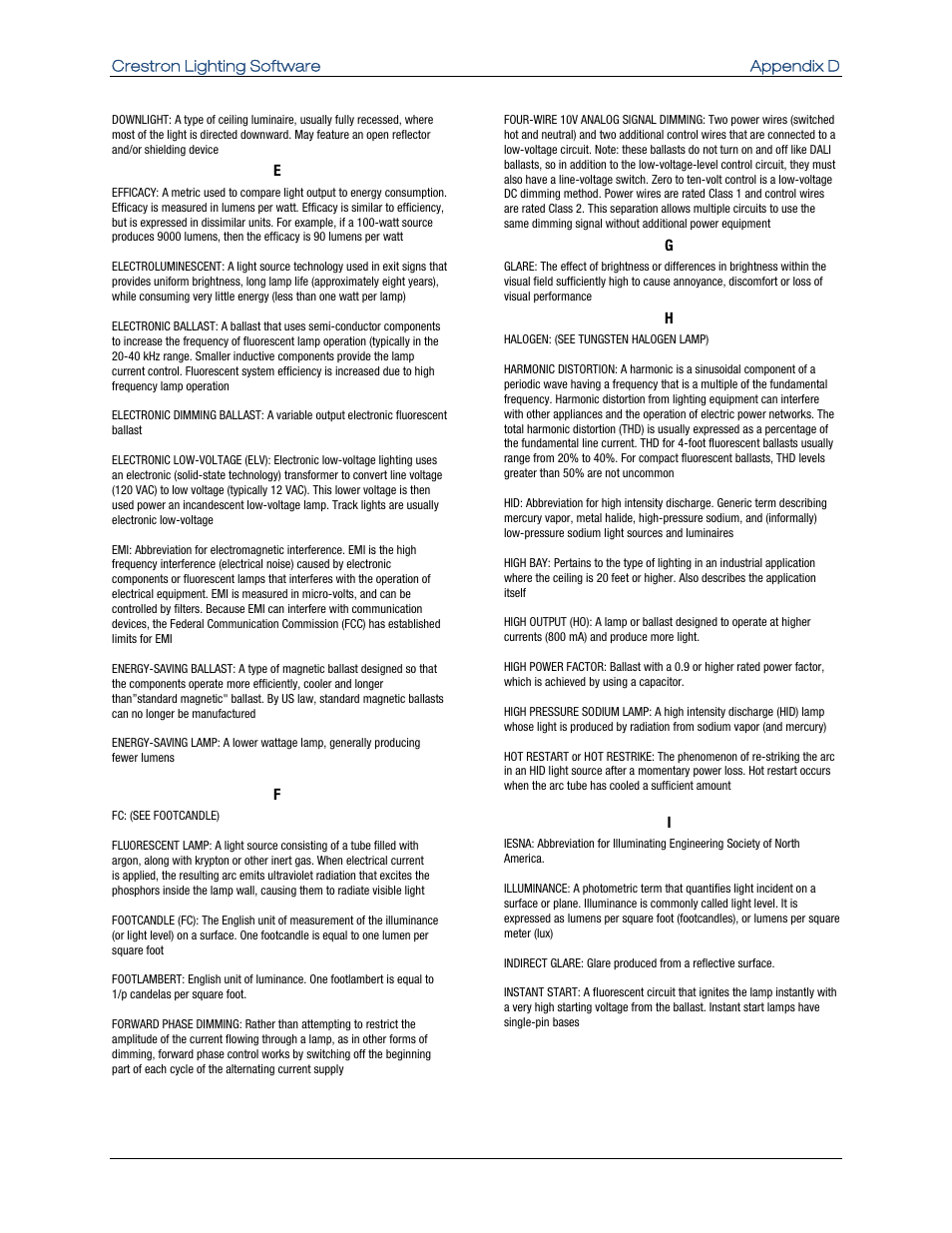 Crestron electronic Residential Lighting User Manual | Page 79 / 83