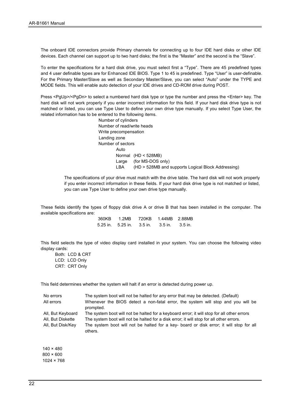 Acrosser AR-B1661 User Manual | Page 23 / 36