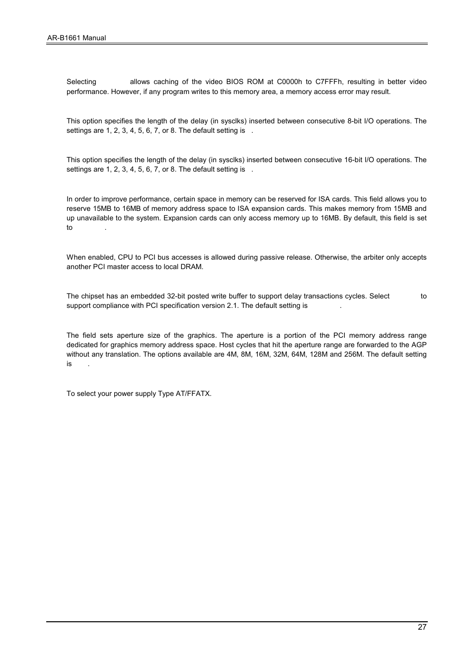 Acrosser AR-B1661 User Manual | Page 28 / 37