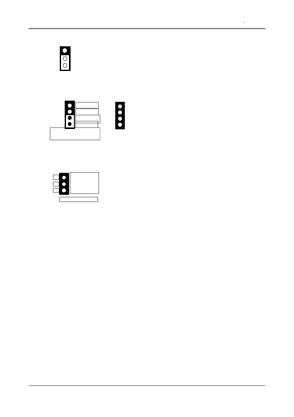 33 pci select (jp1), 34 external speaker header (j9) | Acrosser AR-B1565 User Manual | Page 30 / 41