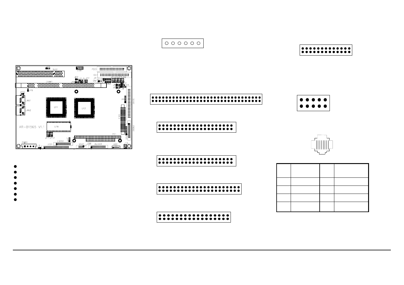 Acrosser AR-B1565 User Manual | 4 pages