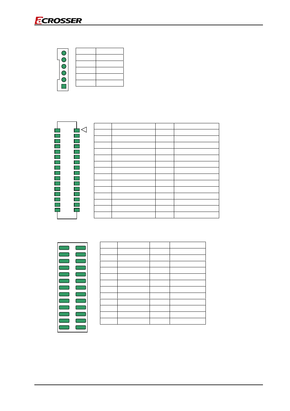 J5 (lcd backlight), Jp4 (lcd lvds), Lpt1 (parallel port) | 13 j5 (lcd backlight), 14 jp4 (lcd lvds), 15 lpt1 (parallel port) | Acrosser AR-B1631ET User Manual | Page 11 / 30