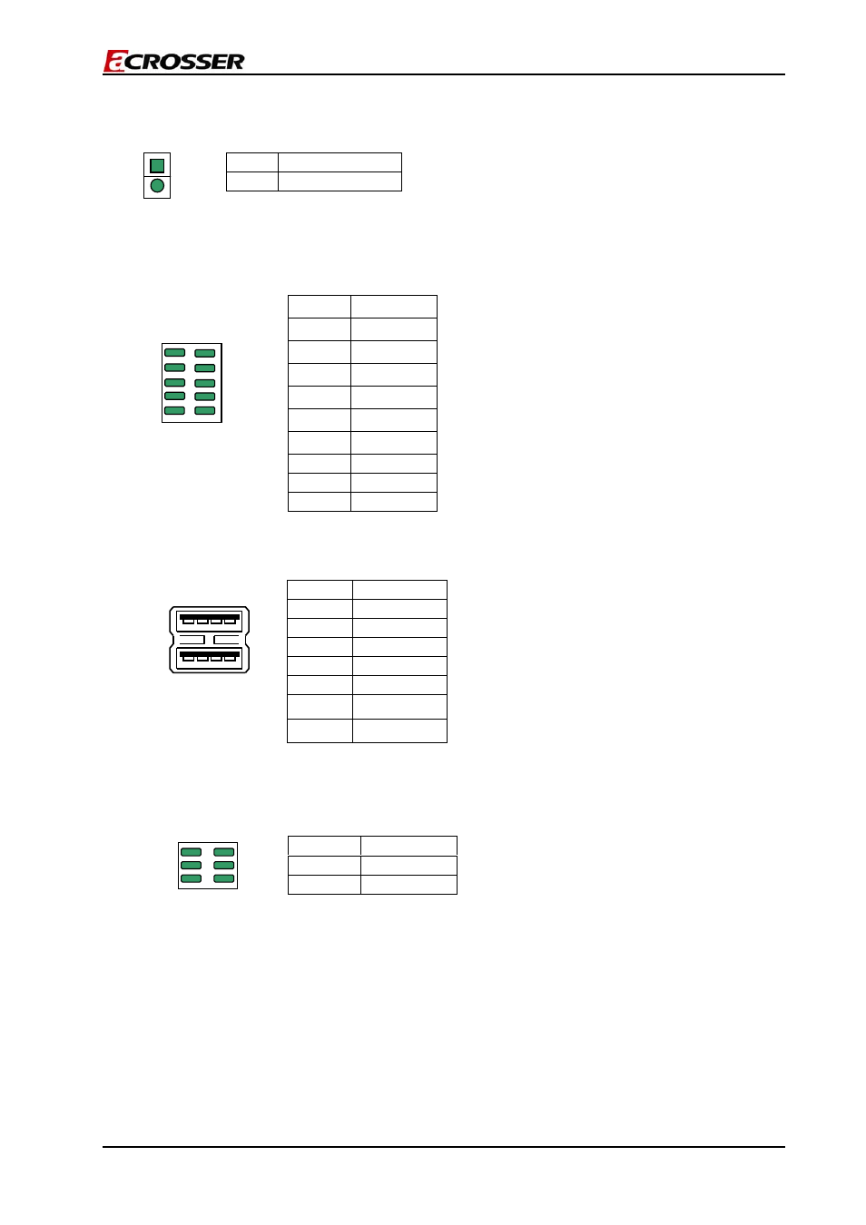 Jp6 (ide cable select, note 2), Usba_1 & usba_2 (note 2), Usb1 & usb2 (note 2) | Jrs1, 21 jrs1 | Acrosser AR-B1631ET User Manual | Page 13 / 30