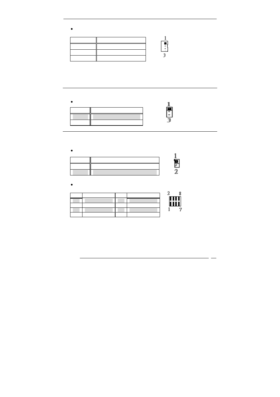 3 cmos reset, 4 jumper description | Acrosser AR-B1851 User Manual | Page 11 / 41