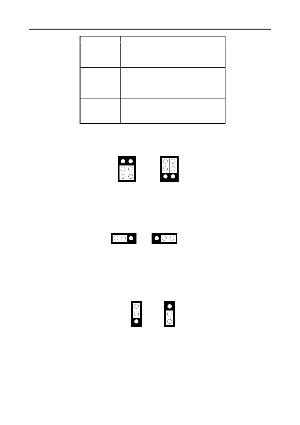 5 setting linear address (j1 & j2), 6 setting clock source (j3), 7 de/e signal from m or lp (j4) | Acrosser AR-B1042 User Manual | Page 16 / 33
