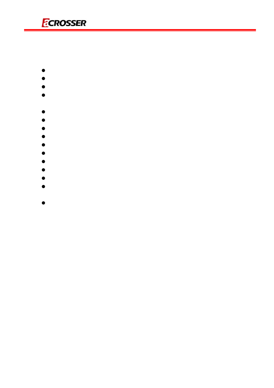 2 package contents | Acrosser AR-B7230 User Manual | Page 9 / 30
