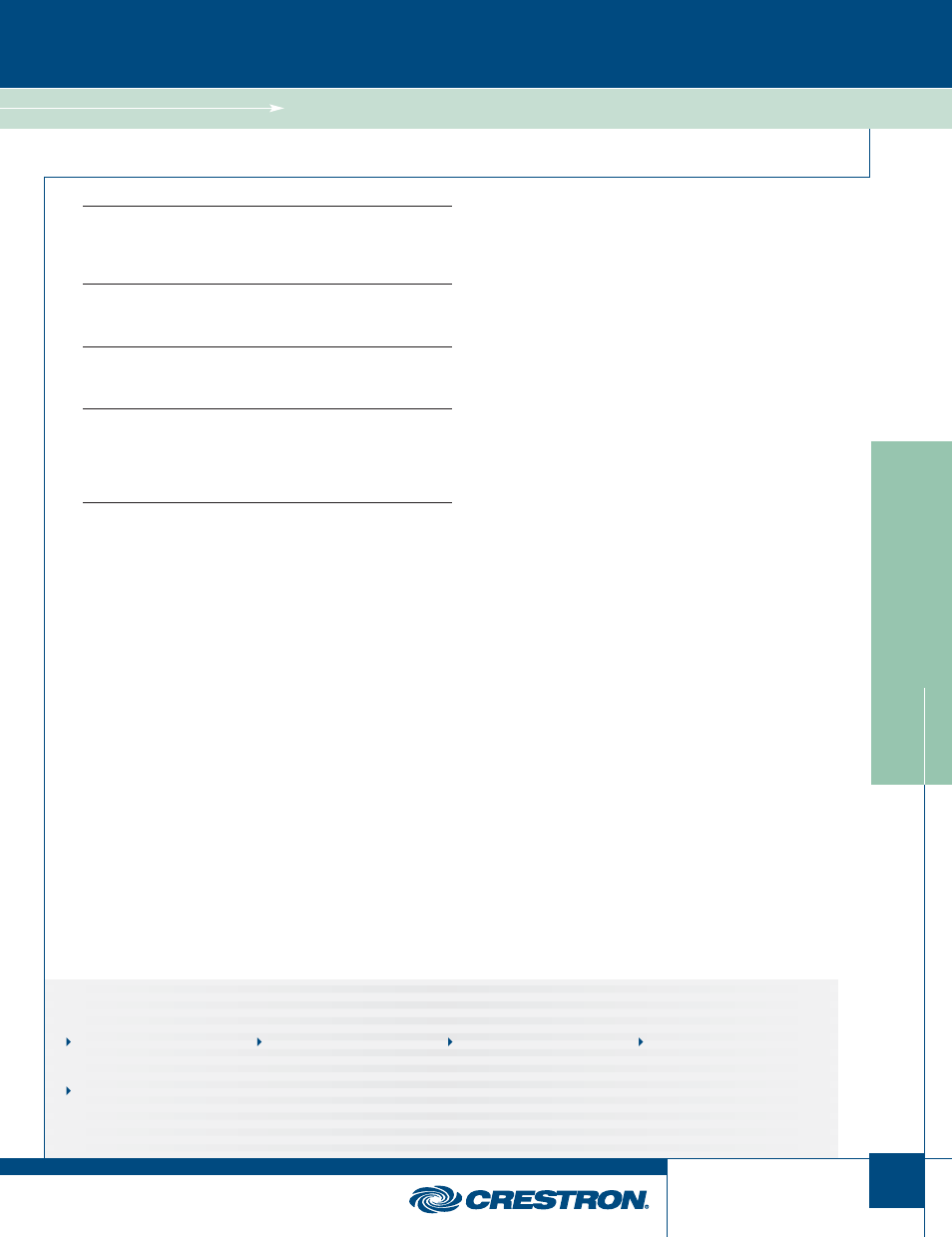 Camera control, C2n-camidspt, Pan/tilt head | Crestron electronic C2N-CAMIDSPT User Manual | Page 5 / 6