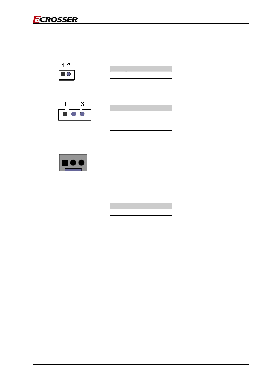 2 list of connectors and jumper settings | Acrosser AR-B5230 User Manual | Page 10 / 25