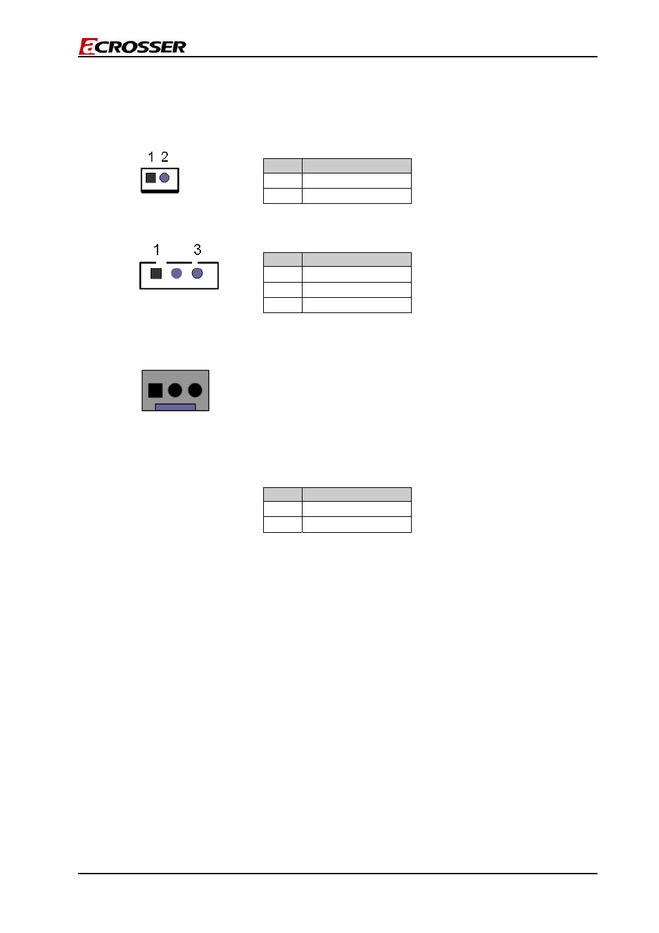 2 list of connectors and jumper settings | Acrosser AR-B5230 User Manual | Page 10 / 25