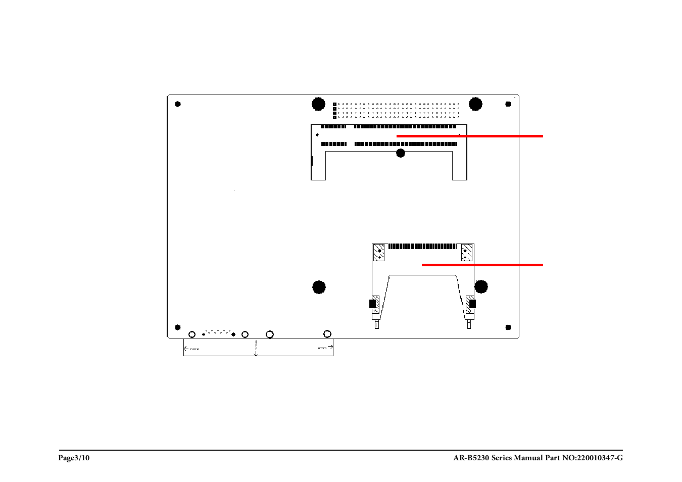 Sodimm, Cf slot | Acrosser AR-B5230 User Manual | Page 3 / 10