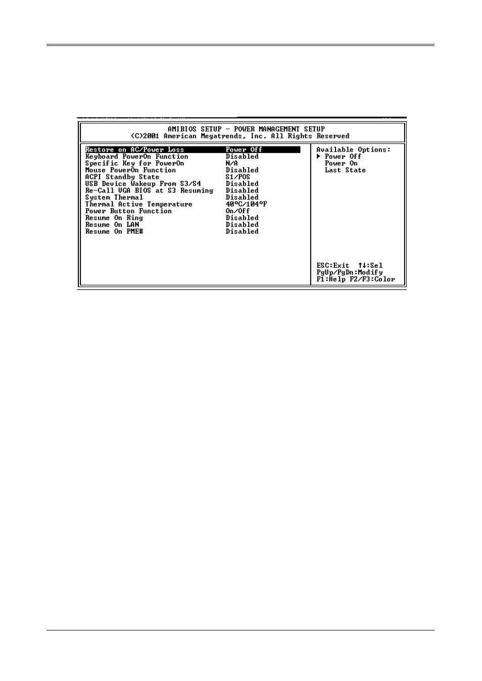 5 power management | Acrosser AR-B1790 User Manual | Page 30 / 39