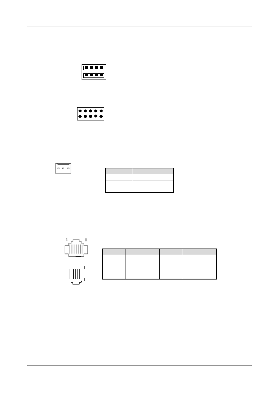 6 usb connector (usb1, usb2, usb3), 7 fan power connector, 8 dual ethernet port (pt3) | Acrosser AR-B1790 User Manual | Page 15 / 39