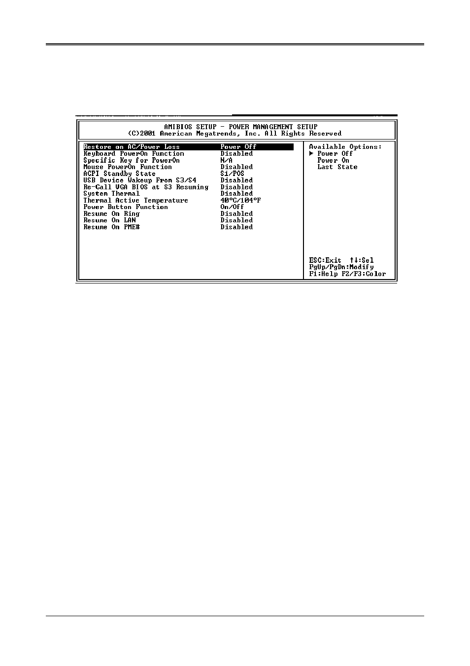 5 power management | Acrosser AR-B1790 User Manual | Page 30 / 39