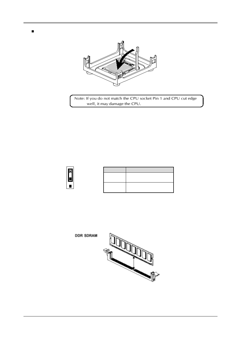 3 clear cmos (jp6), 4 install ddr sdram system memory | Acrosser AR-B1790 User Manual | Page 10 / 37