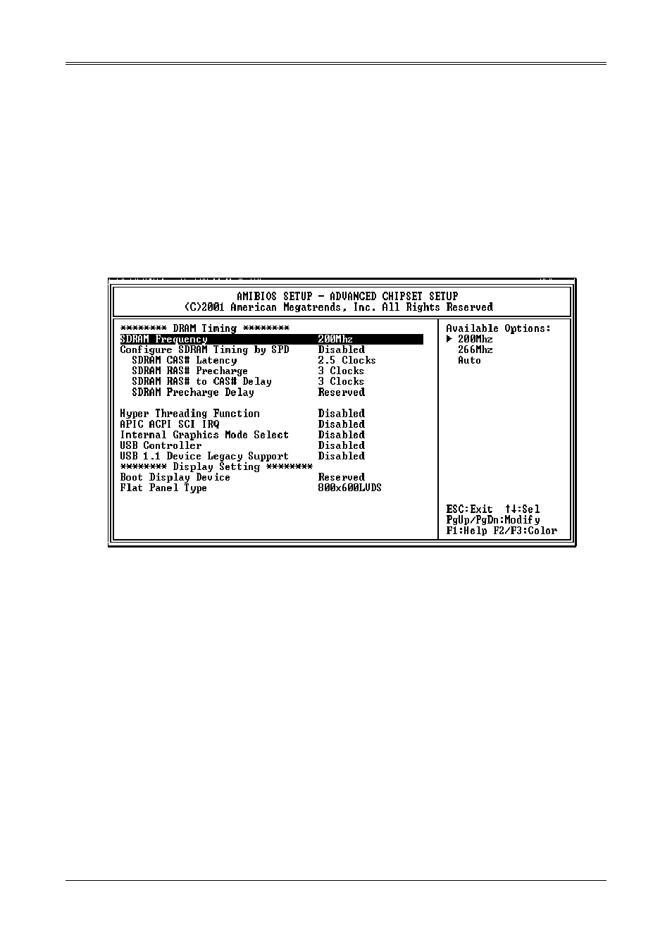 4 advanced chipset setup | Acrosser AR-B1790 User Manual | Page 27 / 37