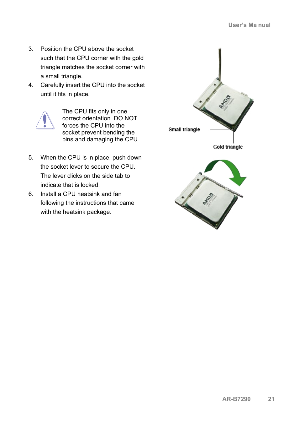 Acrosser AR-B7290 User Manual | Page 21 / 69