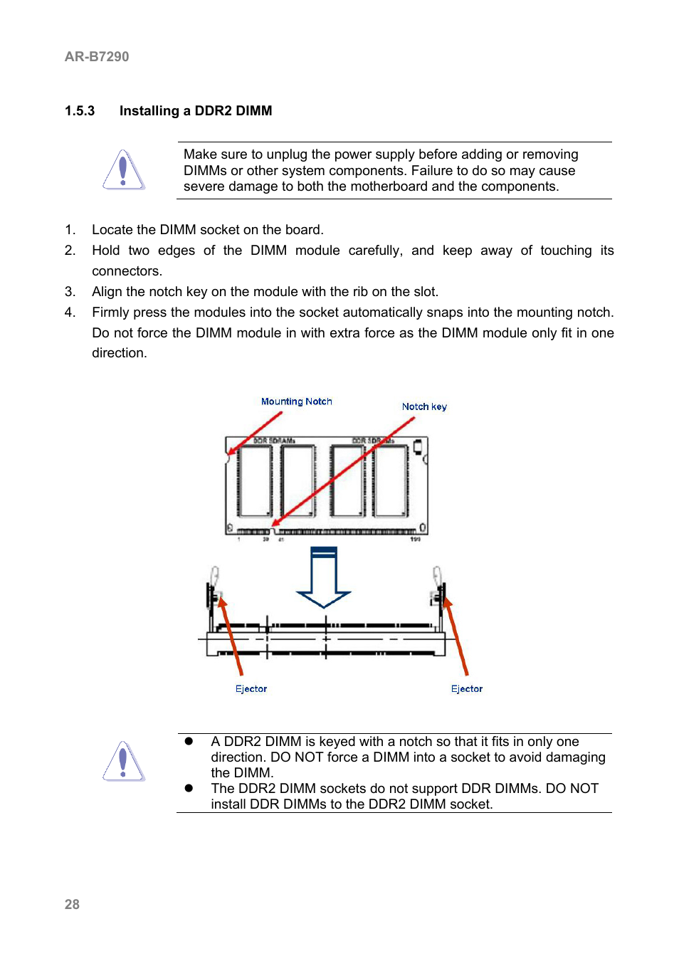 Acrosser AR-B7290 User Manual | Page 28 / 69