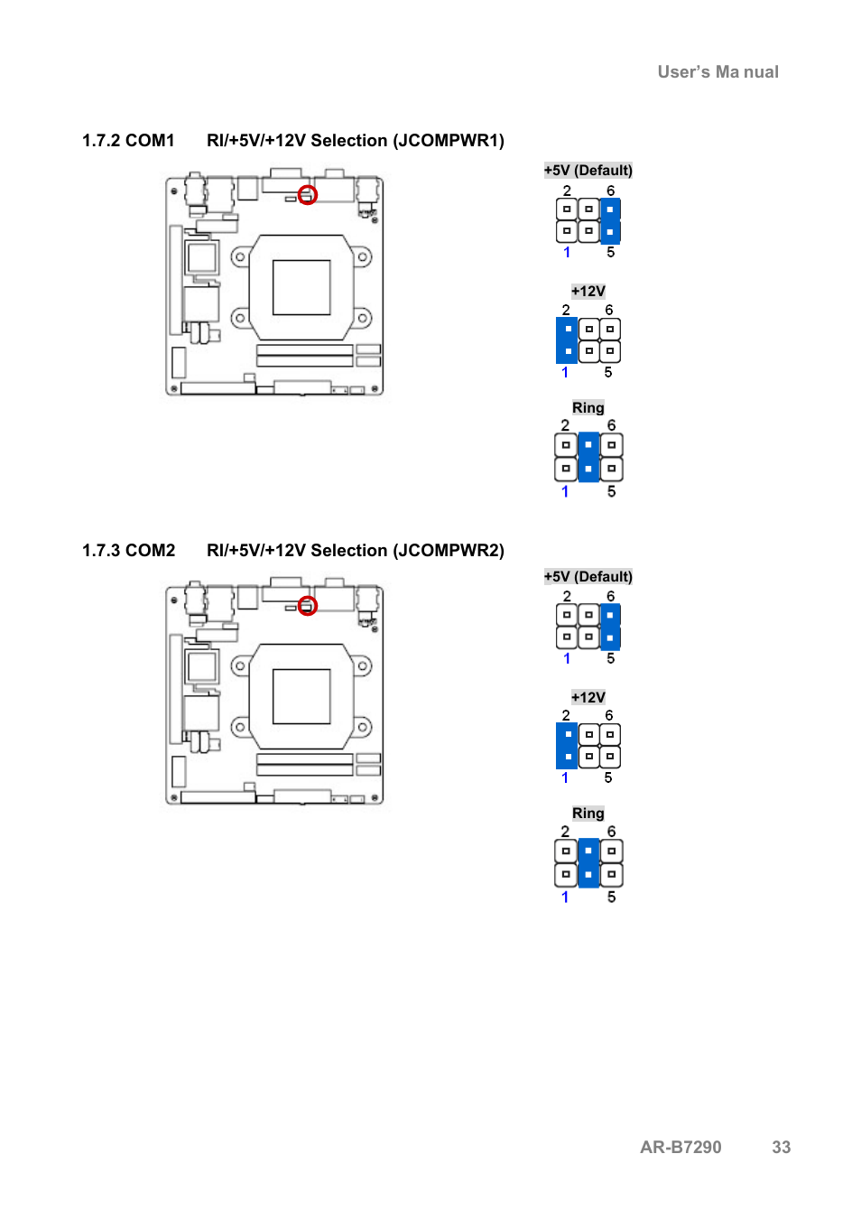 Acrosser AR-B7290 User Manual | Page 33 / 69
