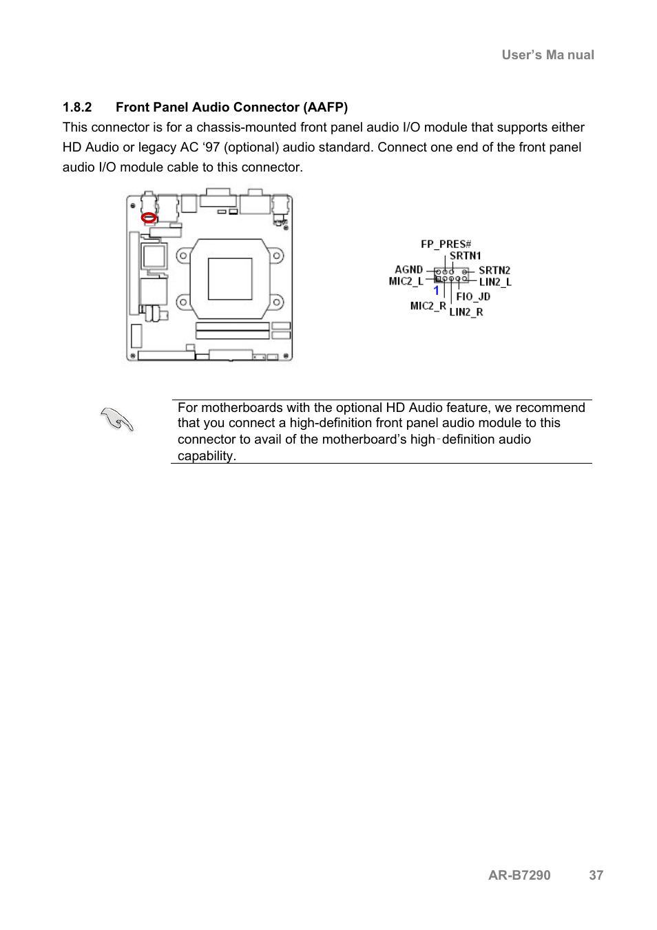 Acrosser AR-B7290 User Manual | Page 37 / 69