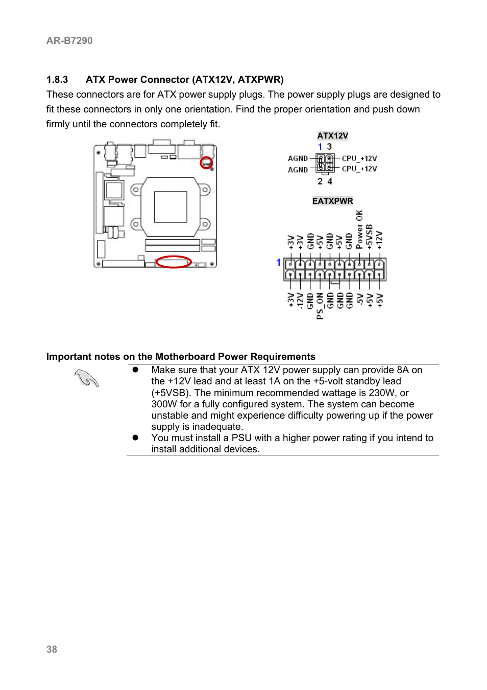 Acrosser AR-B7290 User Manual | Page 38 / 69