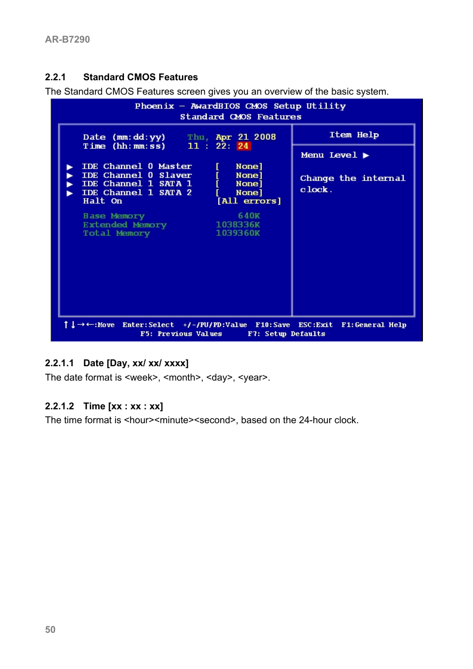 Acrosser AR-B7290 User Manual | Page 50 / 69