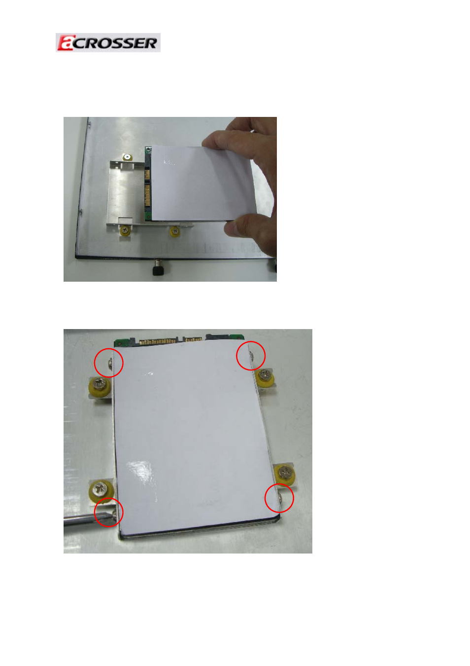 4 installing the 2.5” hard disk driver (hdd) | Acrosser AR-ES5890 User Manual | Page 16 / 20