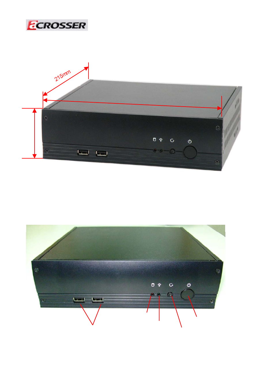 3 system dissection | Acrosser AR-ES5495 User Manual | Page 4 / 12