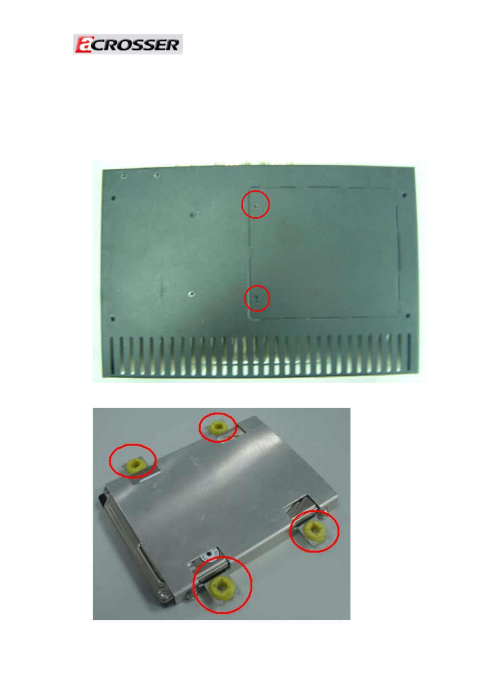 Procedure of assembly/disassembly | Acrosser AR-ES5630FL User Manual | Page 6 / 15