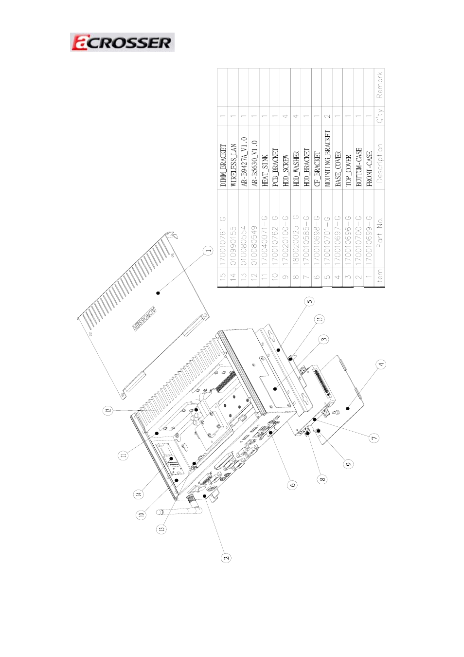 Acrosser AR-ES5630FL User Manual | Page 5 / 11