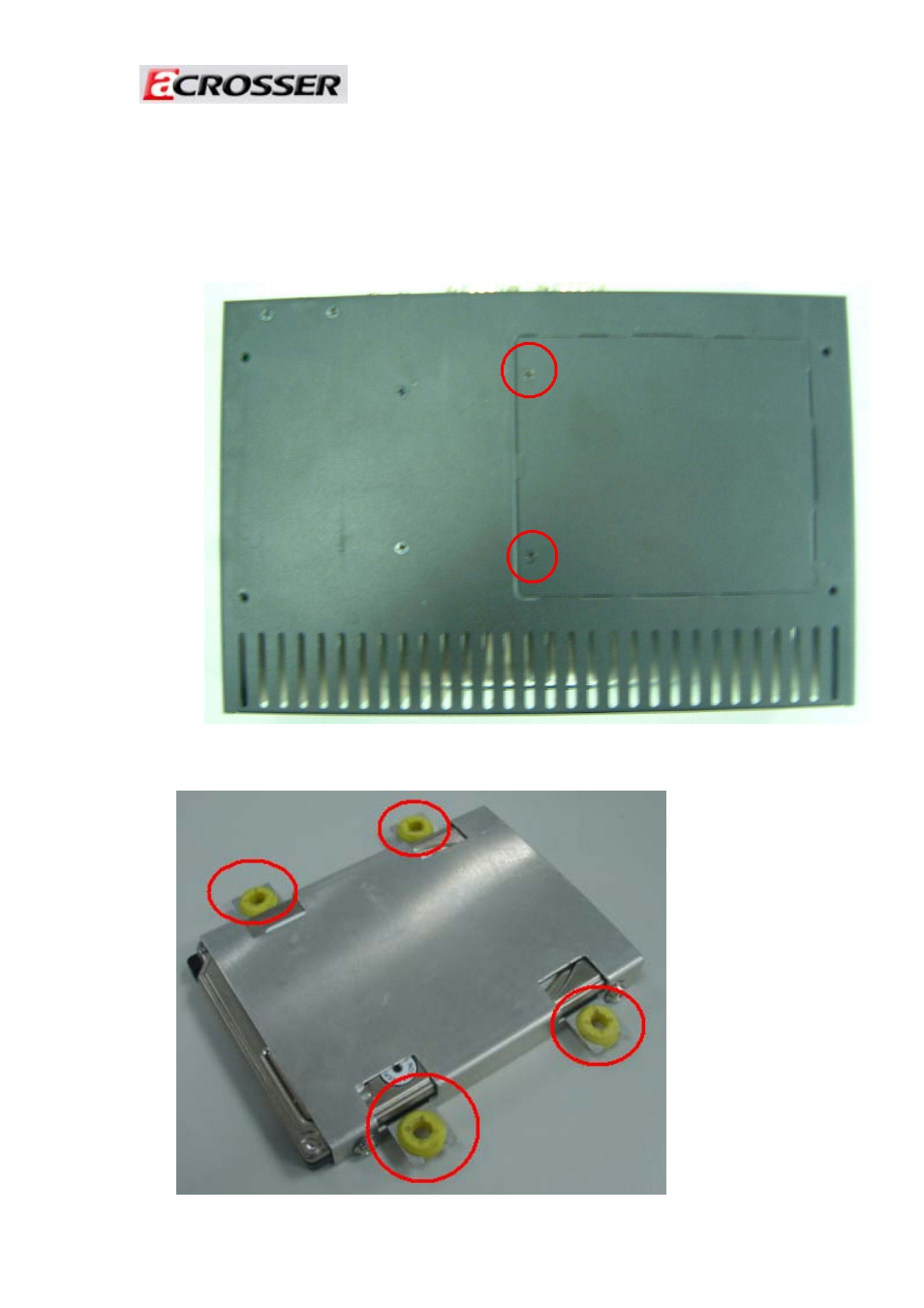 Procedure of assembly/disassembly | Acrosser AR-ES7230FL User Manual | Page 5 / 10