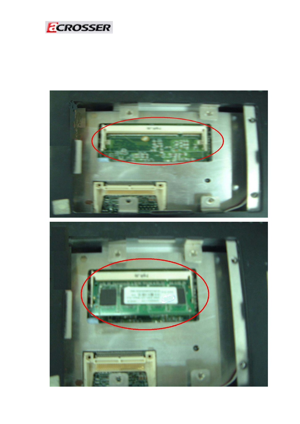 3 installing so-dimm | Acrosser AR-ES5430FL User Manual | Page 11 / 18