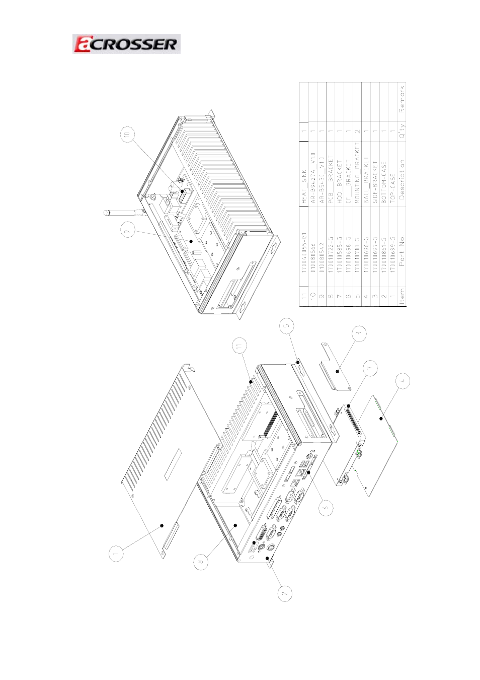 Acrosser AR-ES5430FL User Manual | Page 5 / 18