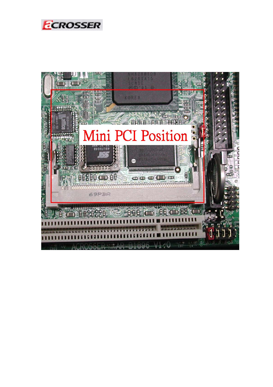 3 installing extension pci card | Acrosser AR-ES0896 User Manual | Page 9 / 9