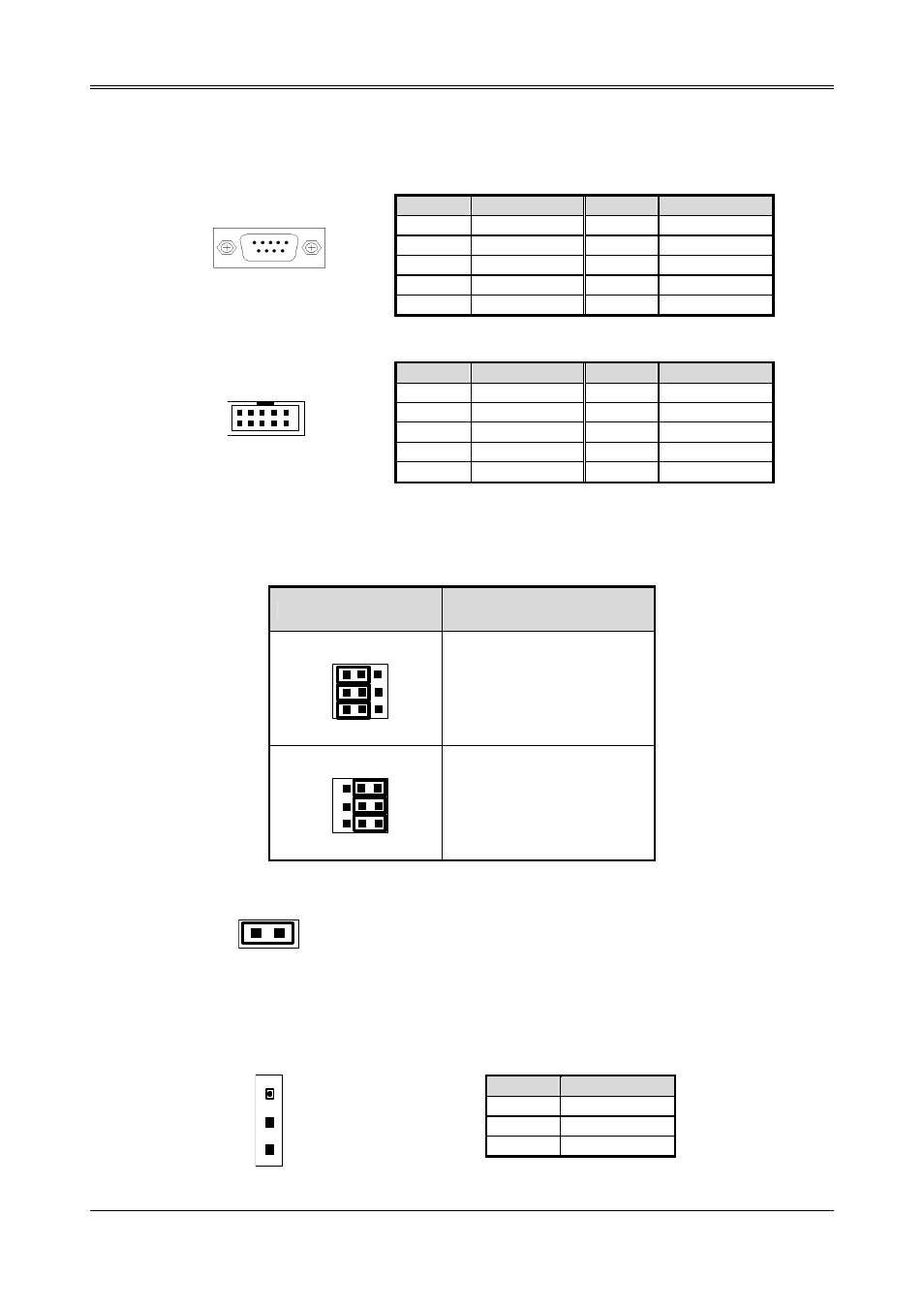 4 serial ports (com1, com2), Rs-232, Rs-485 | Acrosser AR-B1640 User Manual | Page 11 / 30