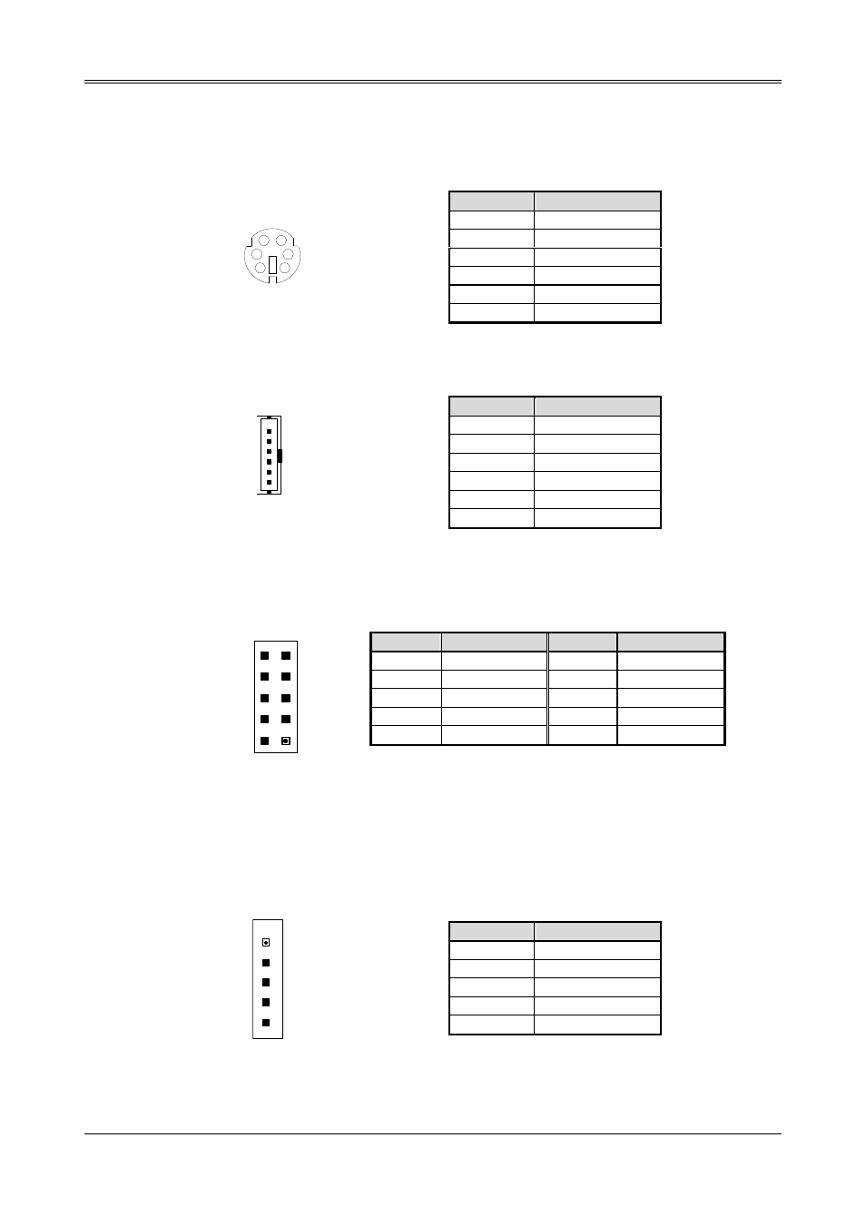 5 keyboard / mouse connector (ps1, ps2), 6 usb port connector (usb1), 7 irda infrared interface port (ir1) | Acrosser AR-B1640 User Manual | Page 12 / 30