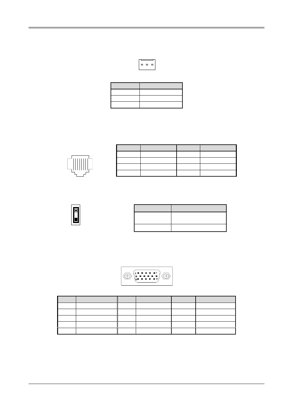 8 fan connector (fan1), 9 ethernet rj45 connector (lan1), 10 vga crt connector (vga1) | Acrosser AR-B1640 User Manual | Page 13 / 30