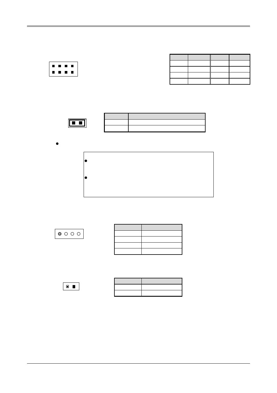 13 general purpose i/o (gpio1), 1 gpio address select (jp3), 14 power connector (pwr2, pwr1) | 14 power connector (pwr1, pwr2) | Acrosser AR-B1640 User Manual | Page 15 / 30