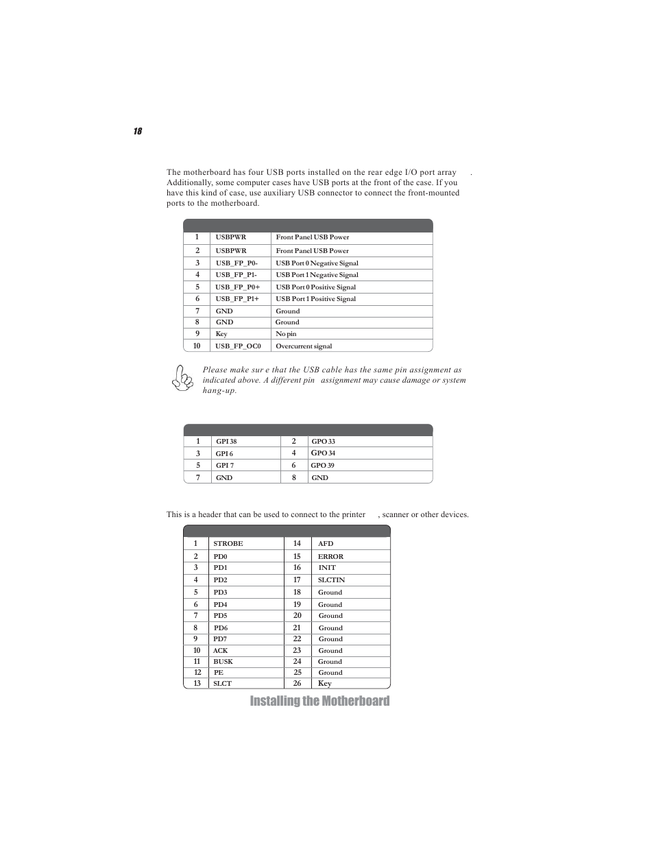Installing the motherboard | Acrosser AR-B5495 User Manual | Page 22 / 54