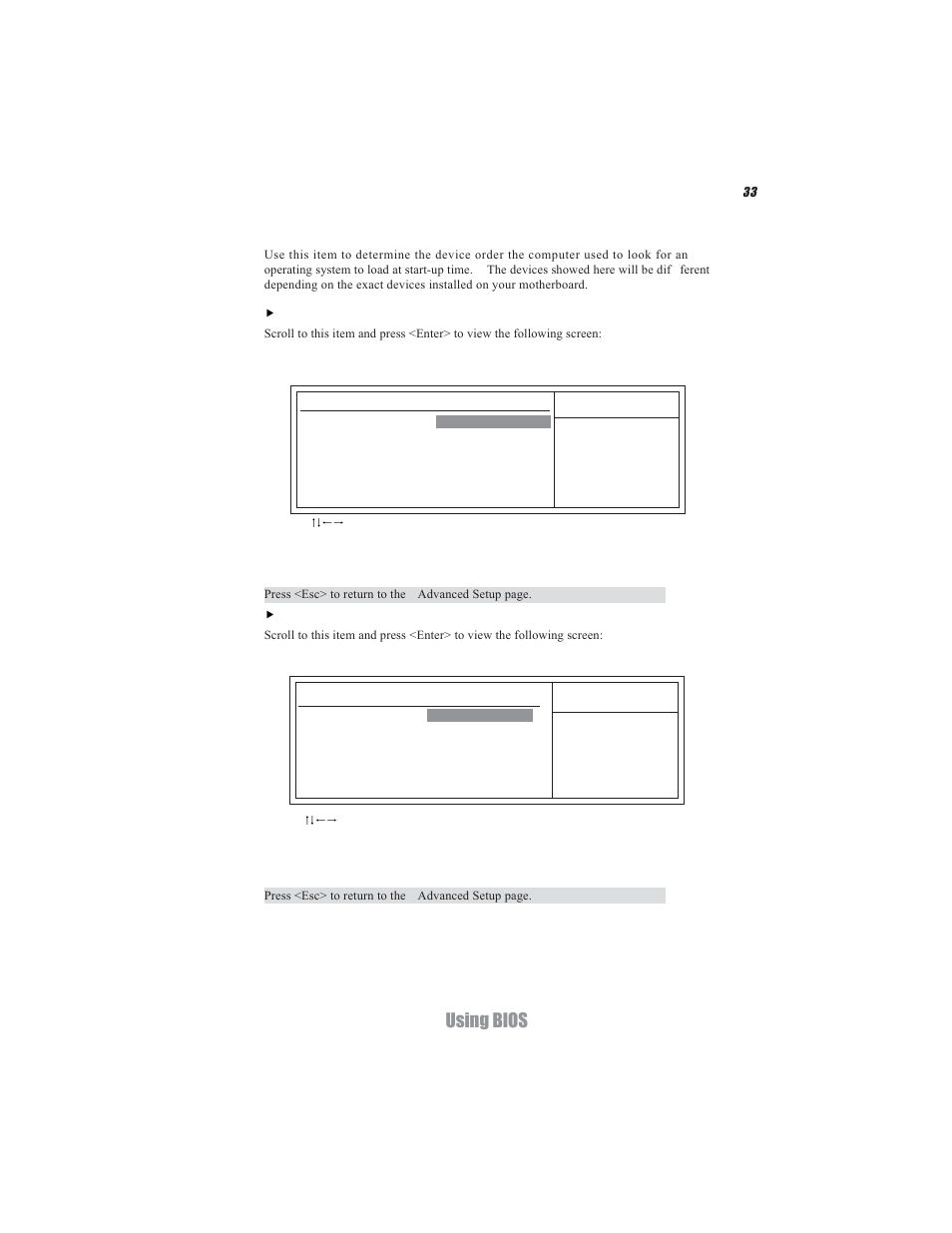 Using bios | Acrosser AR-B5495 User Manual | Page 37 / 54