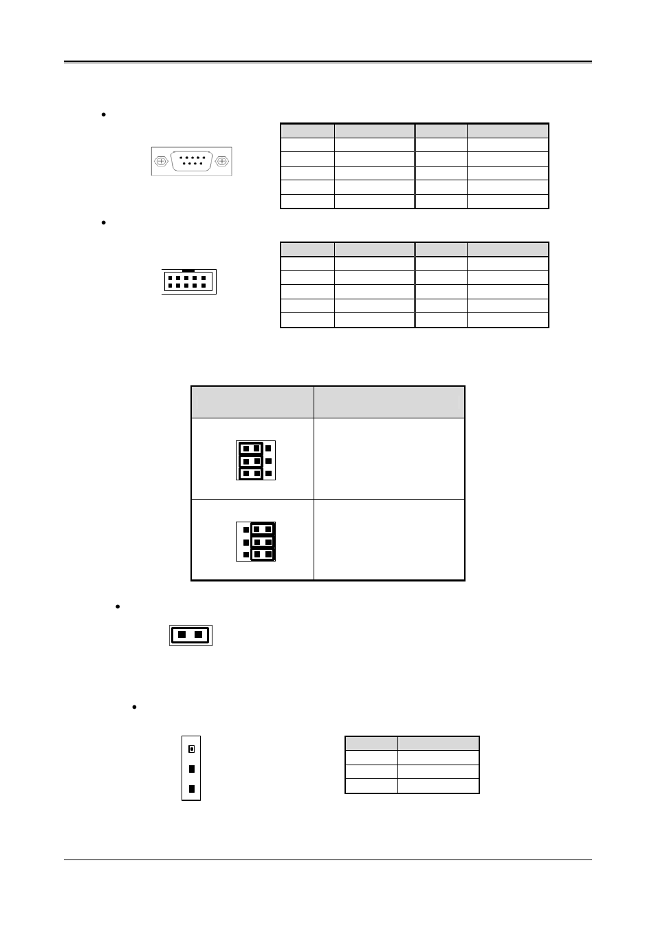 4 serial ports (com1, com2), 5 com1 rs-232/rs-485 select (xp1, xp2), Rs-232 | Rs-485 | Acrosser AR-B1673 User Manual | Page 12 / 44