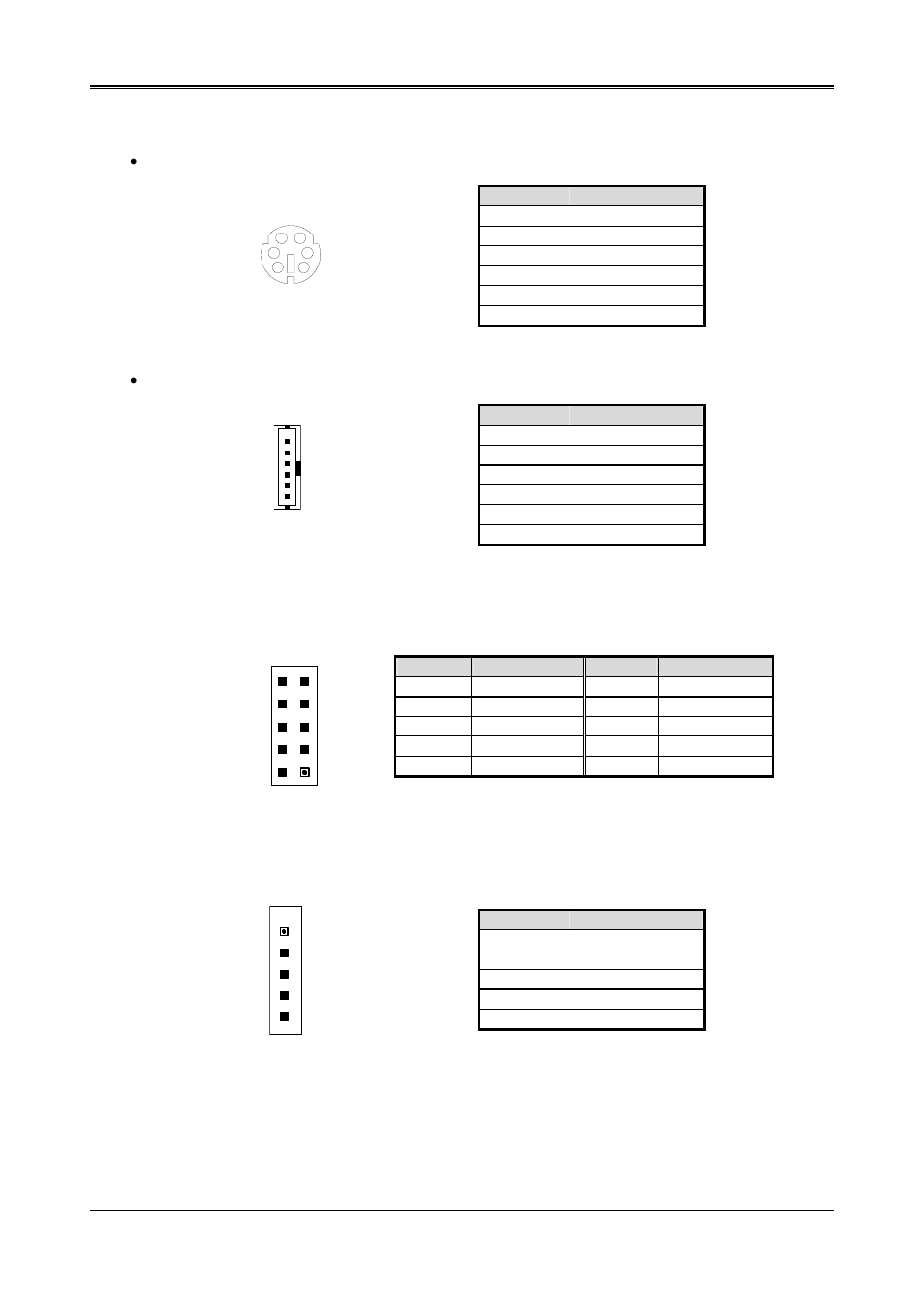 5 keyboard / mouse connector (ps1, ps2), 6 usb port connector (usb1), 7 irda infrared interface port (ir1) | Acrosser AR-B1673 User Manual | Page 13 / 44