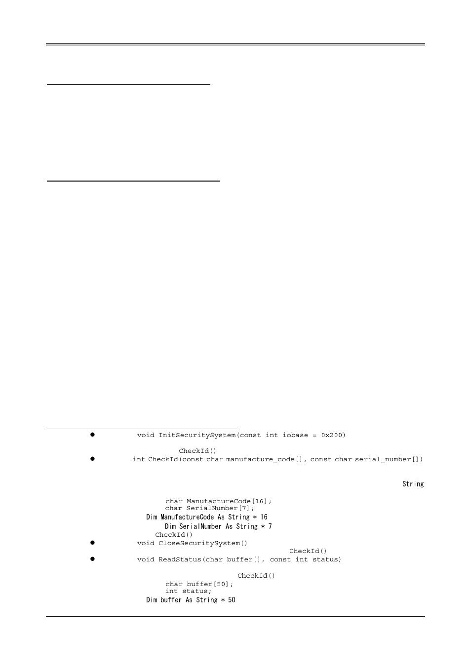 1 protect-u library file list, 2 protect-u library functions, 3 protect-u function parameters | Protect-u library | Acrosser AR-B1673 User Manual | Page 37 / 44