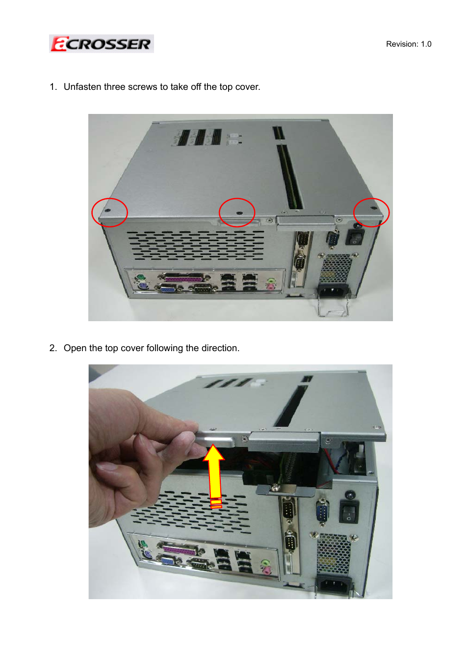 2 installing the 2.5” hard disk driver (hdd) | Acrosser ACE-MINI User Manual | Page 15 / 109