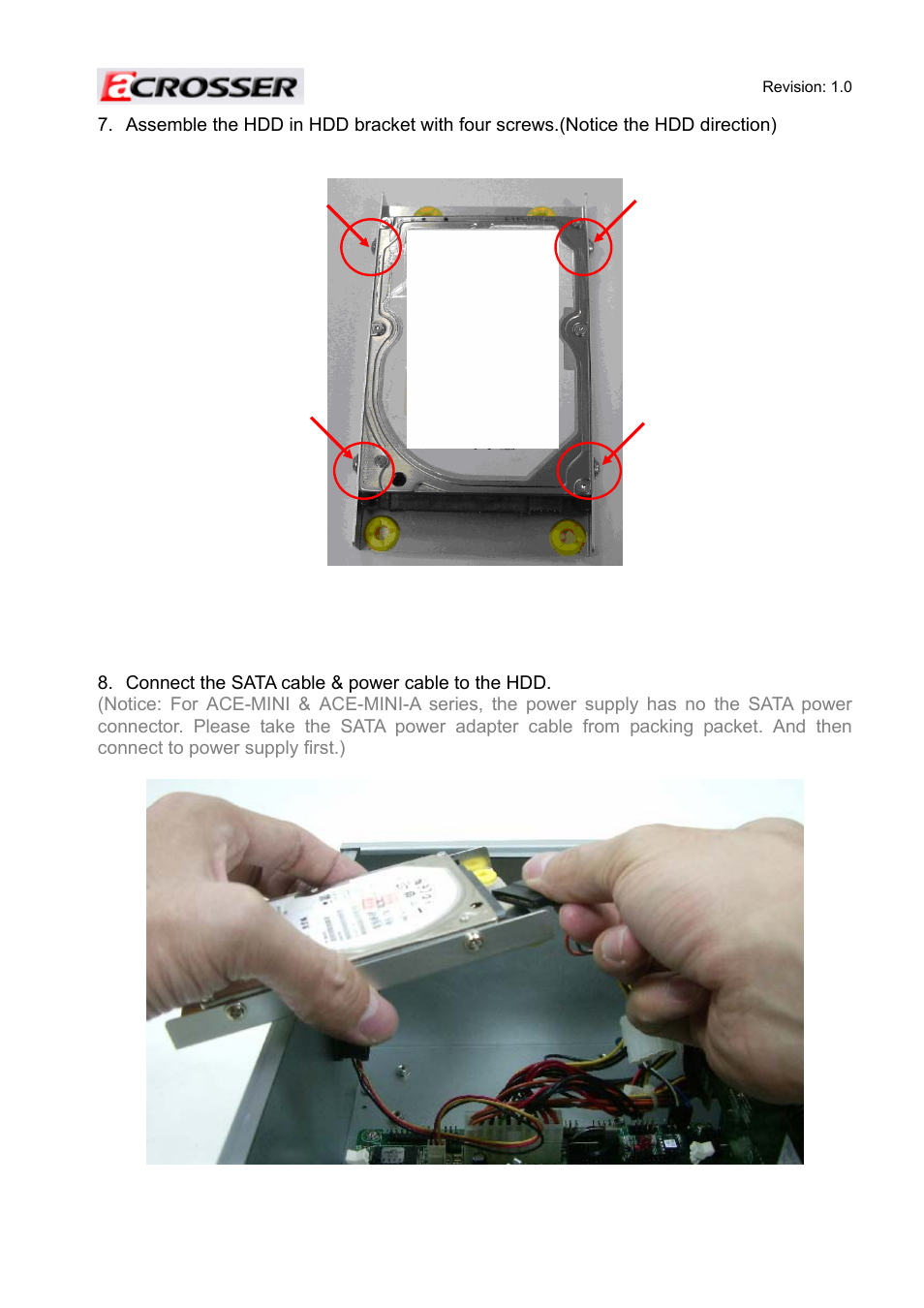 Acrosser ACE-MINI User Manual | Page 18 / 109