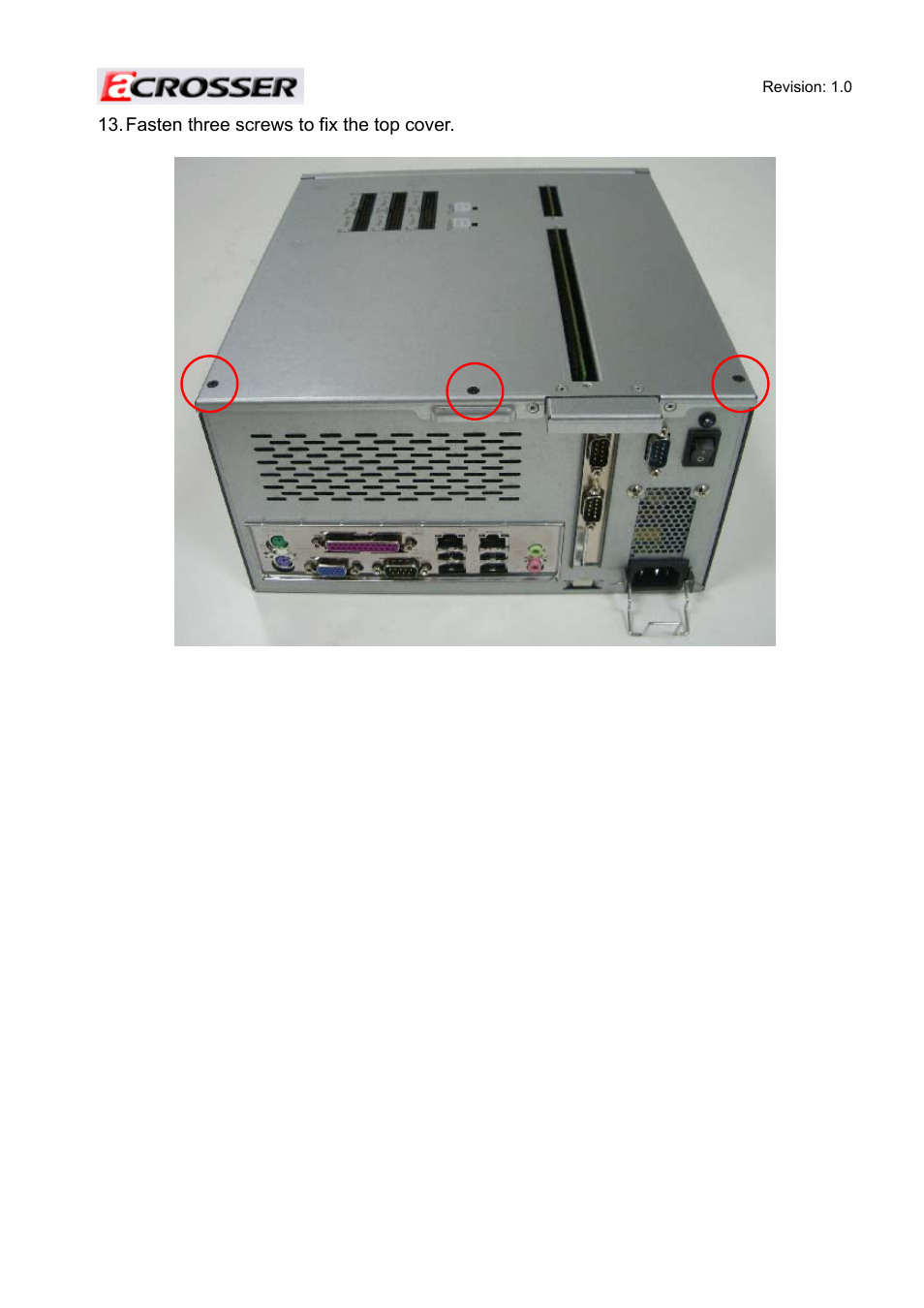 Acrosser ACE-MINI User Manual | Page 21 / 109
