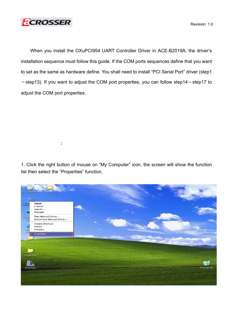 6 oxupci954 drive installation guide | Acrosser ACE-MINI User Manual | Page 79 / 109