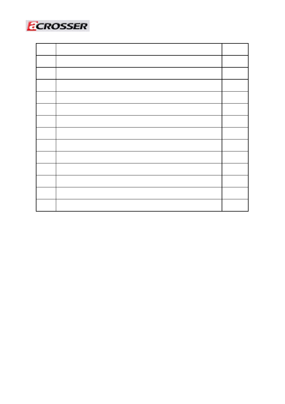 Acrosser AR-V5430FL User Manual | Page 6 / 20