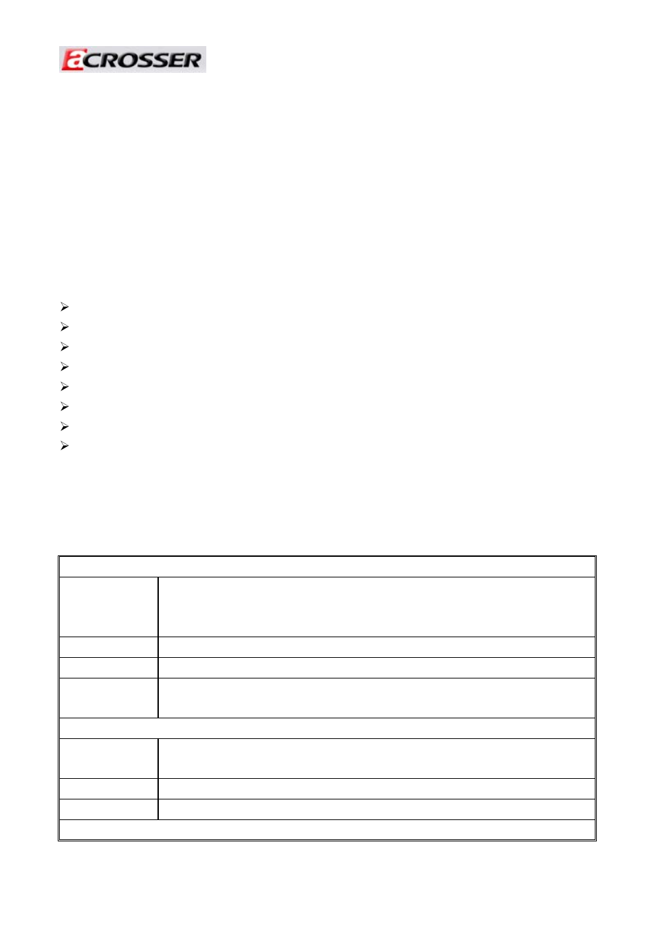 Acrosser AR-V5403FL User Manual | Page 20 / 47