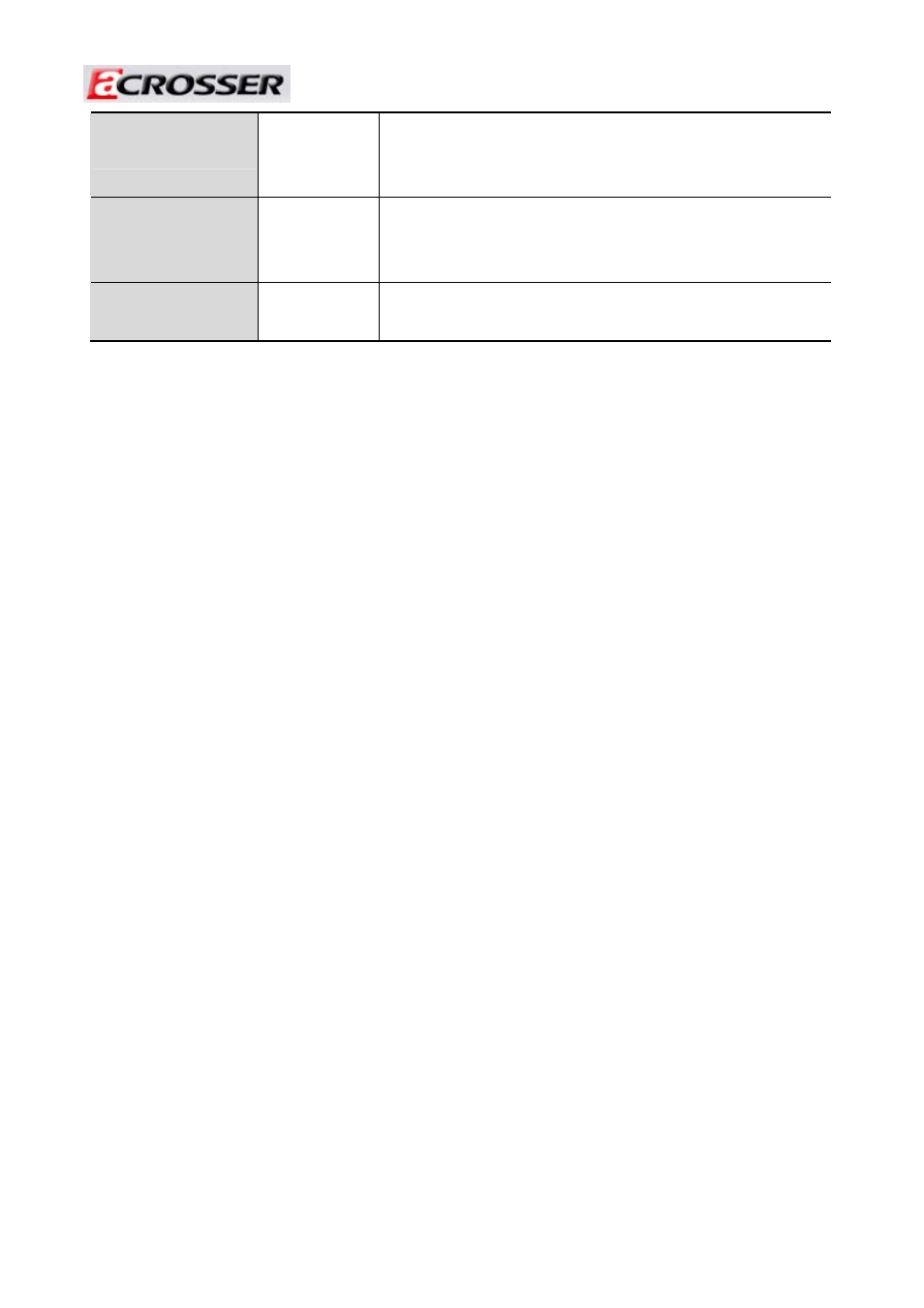 Acrosser AR-V5403FL User Manual | Page 40 / 47